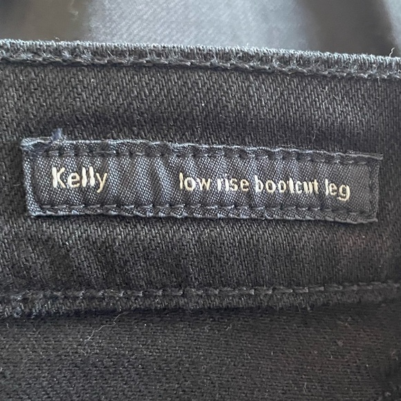 Citizens of humanity black Kelly low rise boot cut leg flare boho jean size 30 - Picture 5 of 11
